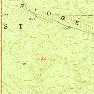 United States Geological Survey Muse, OK (1966, 24000-Scale) digital map