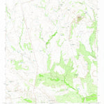 United States Geological Survey Mushaway Peak, TX (1970, 24000-Scale) digital map