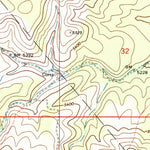 United States Geological Survey Music Mountains NE, AZ (1968, 24000-Scale) digital map
