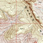 United States Geological Survey Music Mountains NE, AZ (1968, 24000-Scale) digital map