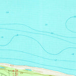 United States Geological Survey Muskallonge Lake East, MI (1968, 24000-Scale) digital map