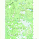 United States Geological Survey Muskallonge Lake SE, MI (1968, 24000-Scale) digital map