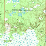 United States Geological Survey Muskallonge Lake SE, MI (1968, 24000-Scale) digital map