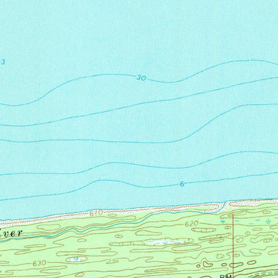 United States Geological Survey Muskallonge Lake West, MI (1968, 24000-Scale) digital map