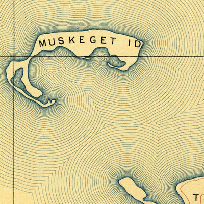 United States Geological Survey Muskeget, MA (1889, 62500-Scale) digital map