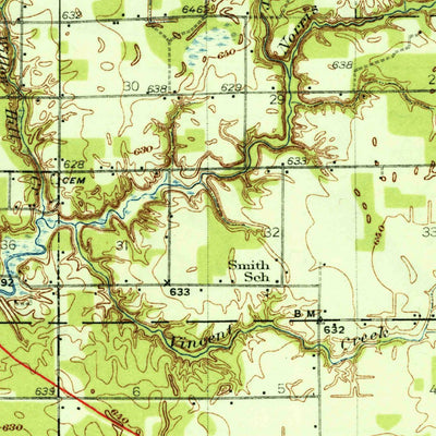 United States Geological Survey Muskegon, MI (1936, 62500-Scale) digital map