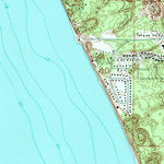 United States Geological Survey Muskegon West, MI (1972, 24000-Scale) digital map
