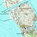 United States Geological Survey Muskegon West, MI (1972, 24000-Scale) digital map