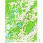 United States Geological Survey Muskellunge Lake, NY (1961, 24000-Scale) digital map