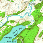 United States Geological Survey Muskellunge Lake, NY (1961, 24000-Scale) digital map
