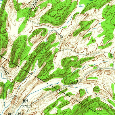 United States Geological Survey Muskellunge Lake, NY (1961, 24000-Scale) digital map
