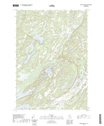 United States Geological Survey Muskellunge Lake, NY (2023, 24000-Scale) digital map