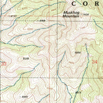 United States Geological Survey Muskhog Mountain, AZ (1996, 24000-Scale) digital map