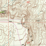 United States Geological Survey Muskrat Basin, WY (1952, 24000-Scale) digital map