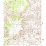 United States Geological Survey Musselman Arch, UT (1988, 24000-Scale) digital map