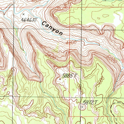 United States Geological Survey Musselman Arch, UT (1988, 24000-Scale) digital map