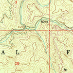 United States Geological Survey Musselshell, ID (1966, 24000-Scale) digital map