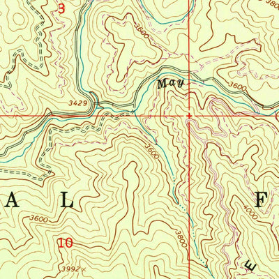 United States Geological Survey Musselshell, ID (1966, 24000-Scale) digital map