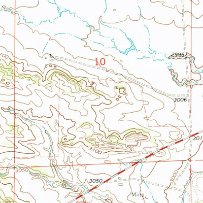 United States Geological Survey Musselshell, MT (1963, 24000-Scale) digital map