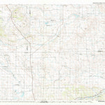 United States Geological Survey Musselshell, MT (1993, 100000-Scale) digital map