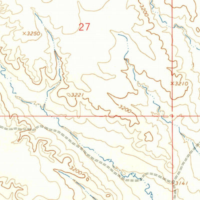 United States Geological Survey Musselshell NW, MT (1963, 24000-Scale) digital map