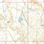 United States Geological Survey Musselshell NW, MT (1963, 24000-Scale) digital map