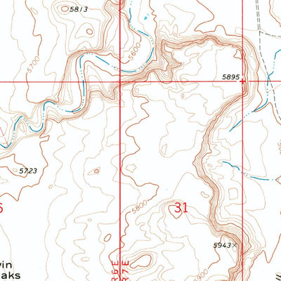 United States Geological Survey Mussentuchit Flat, UT (1968, 24000-Scale) digital map