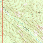 United States Geological Survey Mussigbrod Lake, MT (1977, 24000-Scale) digital map