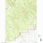 United States Geological Survey Mussigbrod Lake, MT (1997, 24000-Scale) digital map