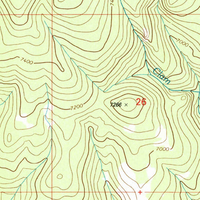 United States Geological Survey Mussigbrod Lake, MT (1997, 24000-Scale) digital map