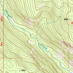 United States Geological Survey Mussigbrod Lake, MT (1997, 24000-Scale) digital map