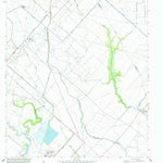 United States Geological Survey Mustang Bayou, TX (1963, 24000-Scale) digital map