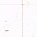 United States Geological Survey Mustang Butte, OR (1972, 24000-Scale) digital map