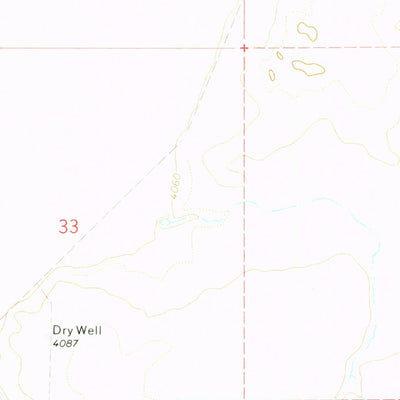 United States Geological Survey Mustang Butte, OR (1972, 24000-Scale) digital map