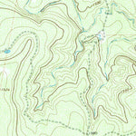 United States Geological Survey Mustang Creek, TX (1967, 24000-Scale) digital map