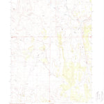 United States Geological Survey Mustang Draw, NV (1989, 24000-Scale) digital map