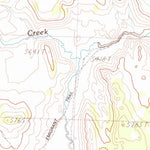 United States Geological Survey Mustang Draw, NV (1989, 24000-Scale) digital map