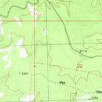 United States Geological Survey Mustang Knoll, AZ (1979, 24000-Scale) digital map