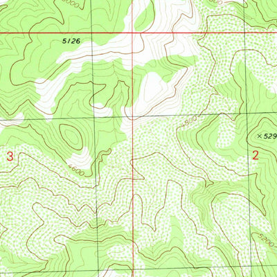 United States Geological Survey Mustang Knoll, AZ (1979, 24000-Scale) digital map