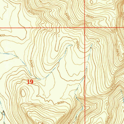 United States Geological Survey Mustang Mountains, AZ (1948, 24000-Scale) digital map