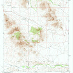 United States Geological Survey Mustang Mountains, AZ (1958, 24000-Scale) digital map