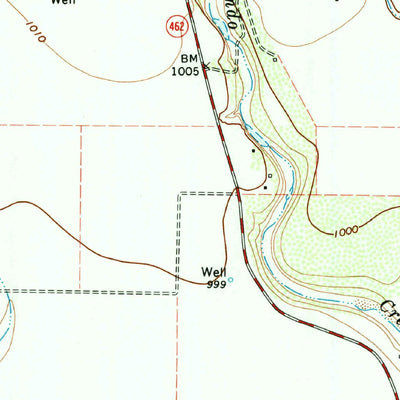United States Geological Survey Mustang Valley, TX (1969, 24000-Scale) digital map