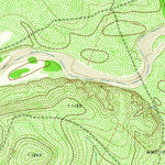 United States Geological Survey Mustang Waterhole, TX (1974, 24000-Scale) digital map