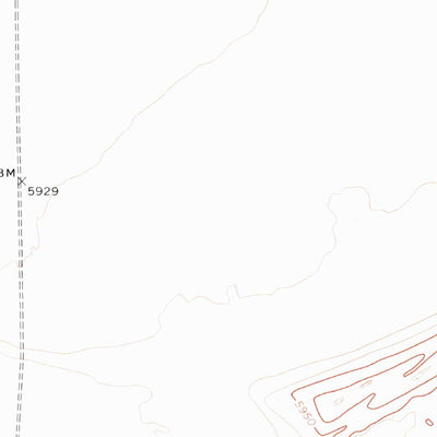 United States Geological Survey Mustang Well, NV (1973, 24000-Scale) digital map