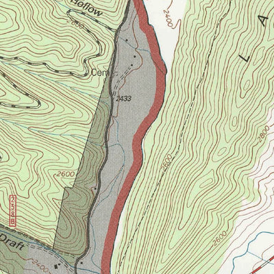 United States Geological Survey Mustoe, VA-WV (1995, 24000-Scale) digital map