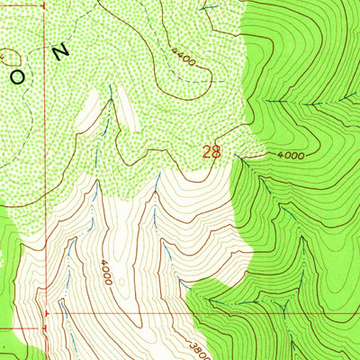 United States Geological Survey Mutton Mountain, OR (1962, 24000-Scale) digital map
