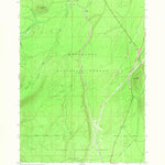 United States Geological Survey Muttonchop Butte, OR (1967, 24000-Scale) digital map