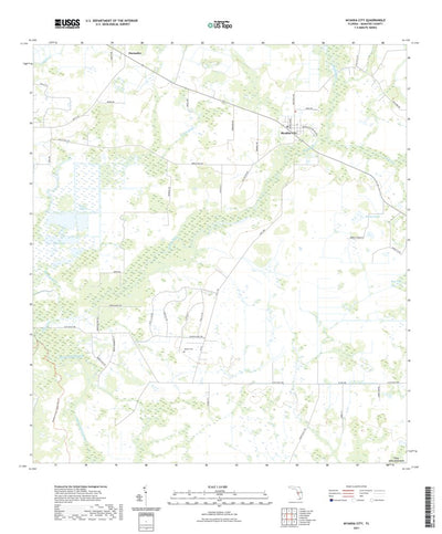 United States Geological Survey Myakka City, FL (2021, 24000-Scale) digital map