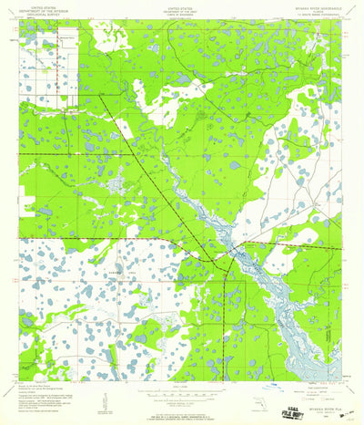 United States Geological Survey Myakka River, FL (1944, 24000-Scale) digital map