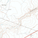 United States Geological Survey Myers Canyon, CO (1970, 24000-Scale) digital map
